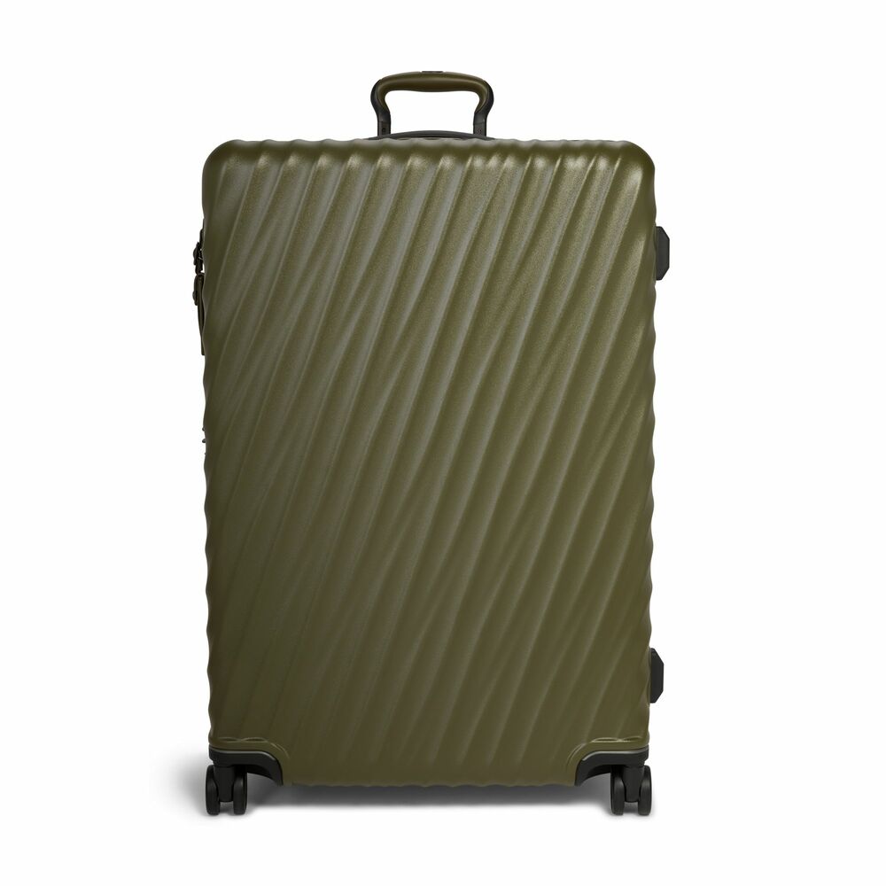 19 Degree Extended Trip Expandable 4 Wheeled Packing Case Olive Texture