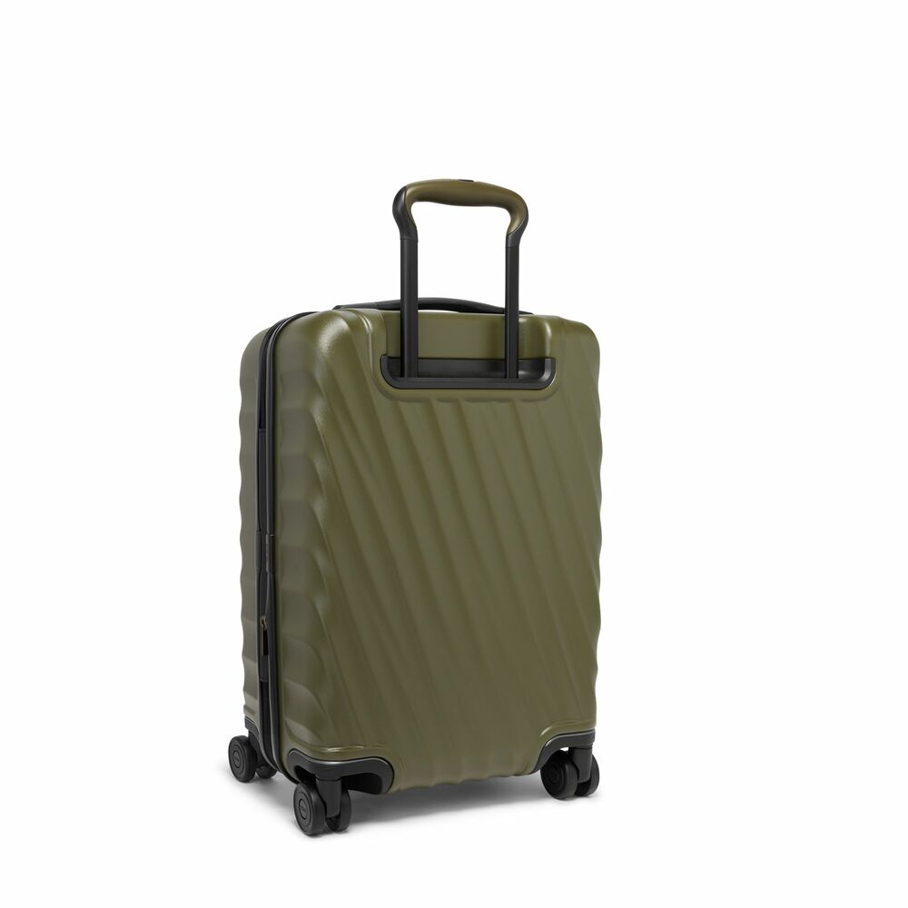 19 Degree International Expandable 4 Wheeled Carry-On Olive Texture