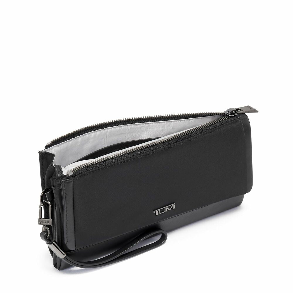 Voyageur SLG Travel Wallet Black/Gunmetal