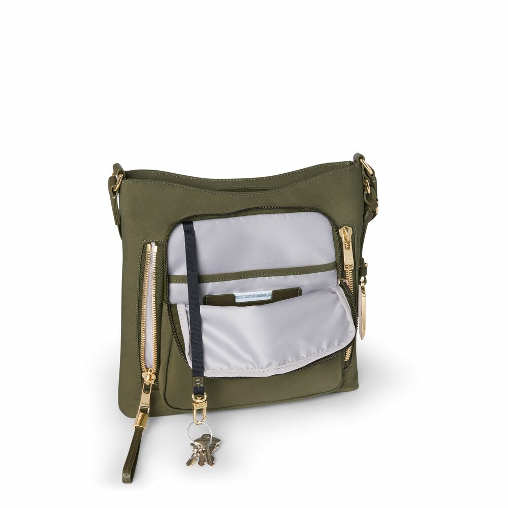 Voyageur Tyler Crossbody Olive