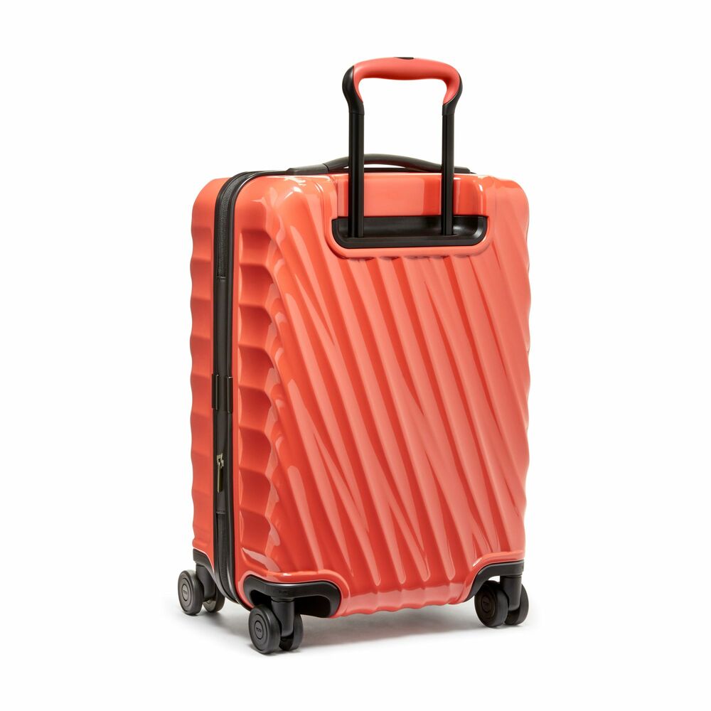 19 Degree International Expandable 4 Wheels Carry On Coral