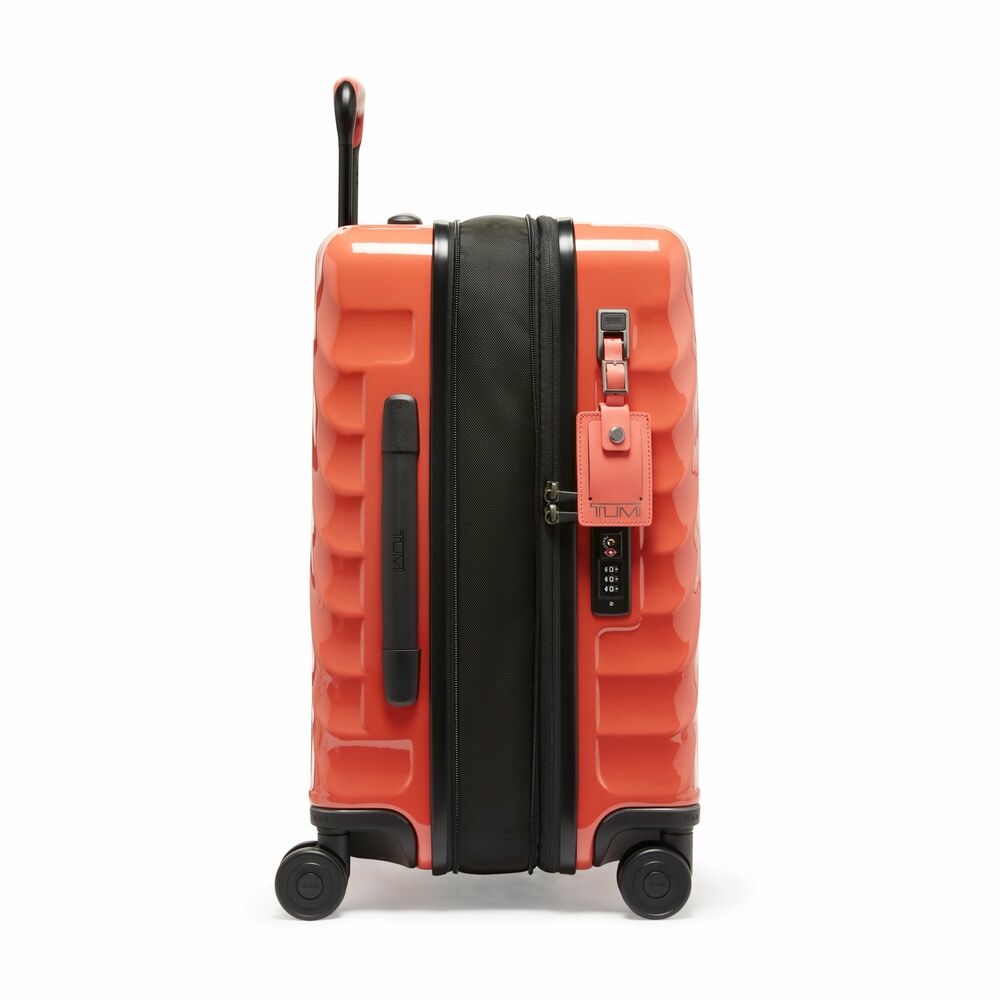 19 Degree International Expandable 4 Wheels Carry On Coral